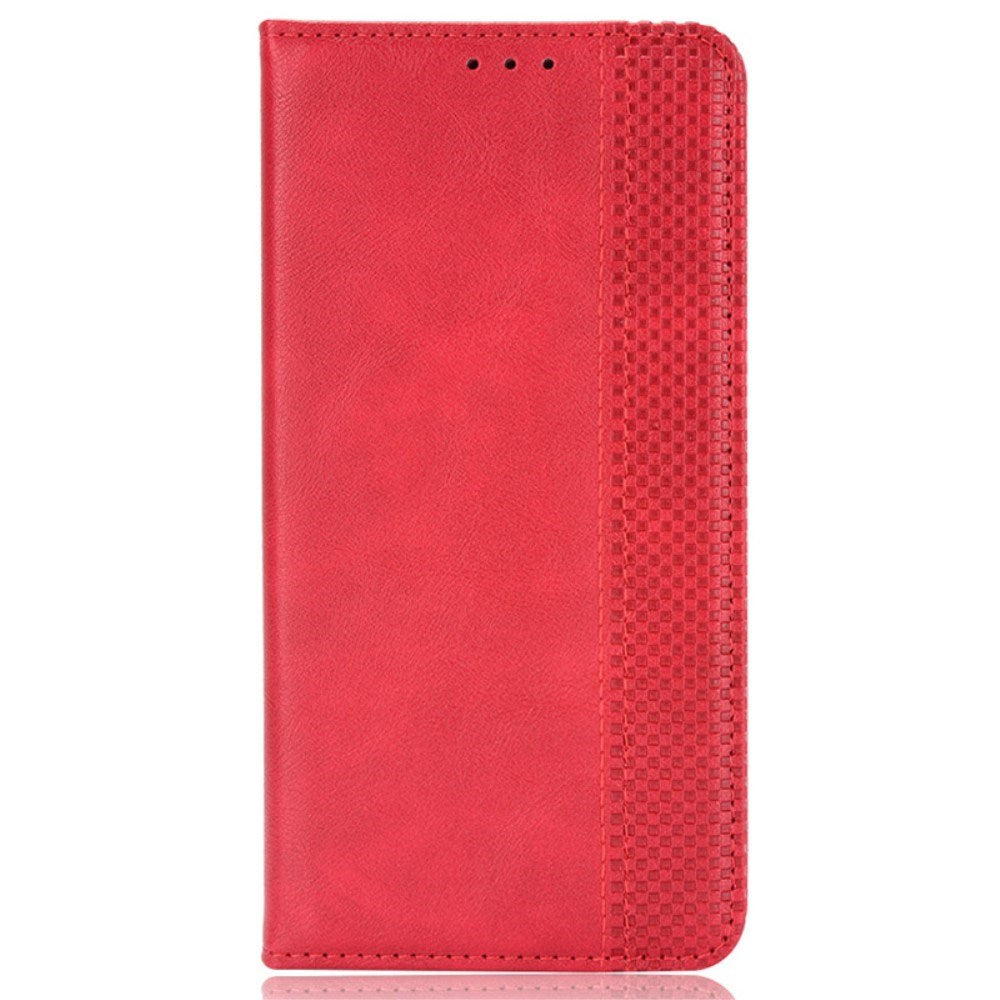 EIDERWOOD Honor Magic6 Pro (5G) Magnetic Faux Leather Flip Case - Red