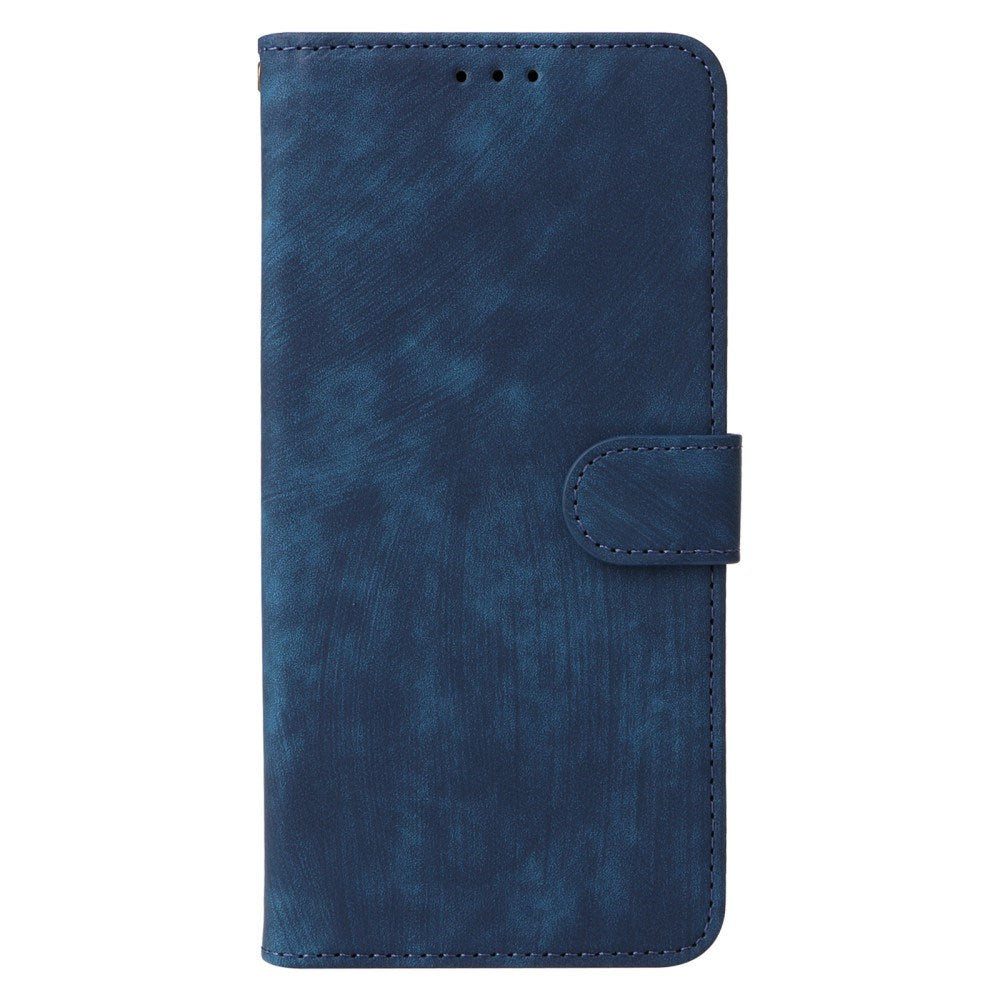 EIDERWOOD Motorola Moto G04 / G24 / G24 Power Leather Case with Wallet and Strap - Blue