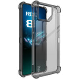 Asus ROG Phone 8 / 8 Pro IMAK Shock Resistant Plastic Case - Transparent / Black