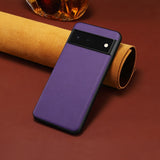 EIDERWOOD Google Pixel 6a Vegan Leather Case - Purple