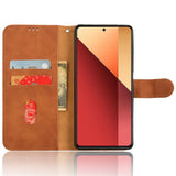 EIDERWOOD Xiaomi Redmi Note 13 Pro (4G) / Poco M6 Pro Soft Leather Wallet Case - Brown