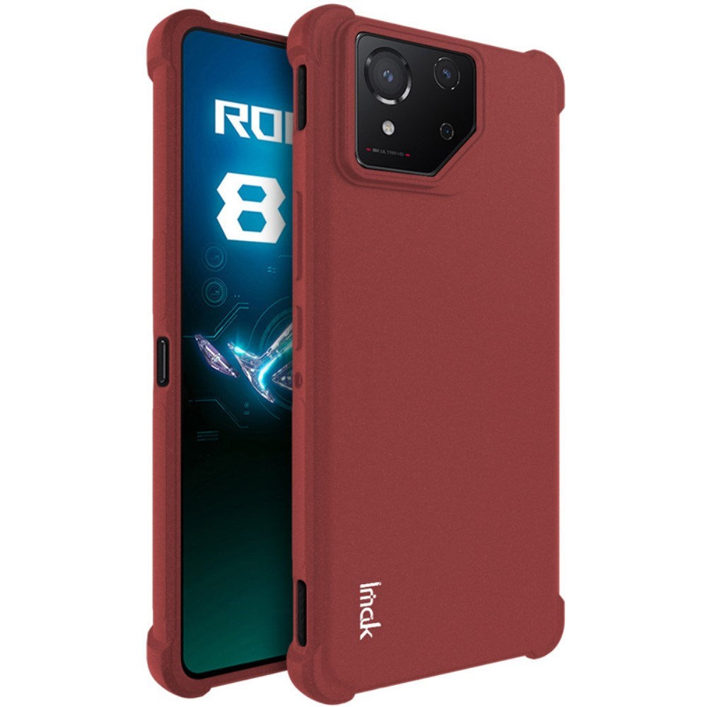 Asus ROG Phone 8 / 8 Pro IMAK Mat Flexible Plastic Case - Red