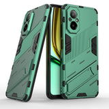 EIDERWOOD Realme C67 (4G) Hybrid Tough Case with Kickstand - Green