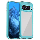 EIDERWOOD Google Pixel 9 / 9 Pro Hybrid Plastic Case - Transparent / Blue