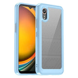 EIDERWOOD Samsung Galaxy Xcover 7 Hybrid Plastic Case - Transparent / Blue