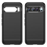 EIDERWOOD Google Pixel 9 / 9 Pro Brushed Carbon Case - Black