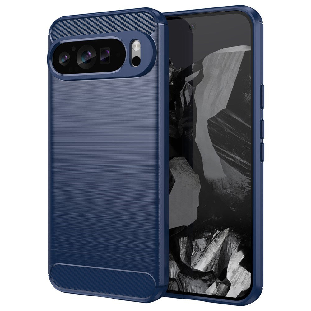 EIDERWOOD Google Pixel 9 Pro XL Brushed Carbon Case - Blue