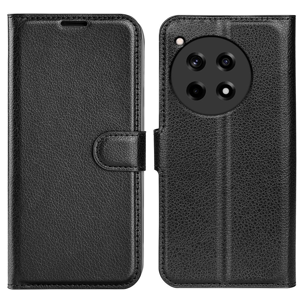 EIDERWOOD OnePlus 12R Faux Leather Flip Case with Cardholder & Stand Function - Brown