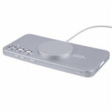 Samsung Galaxy S22+ (Plus) Flexible Plastic Phone Case - MagSafe Compatible - Silver