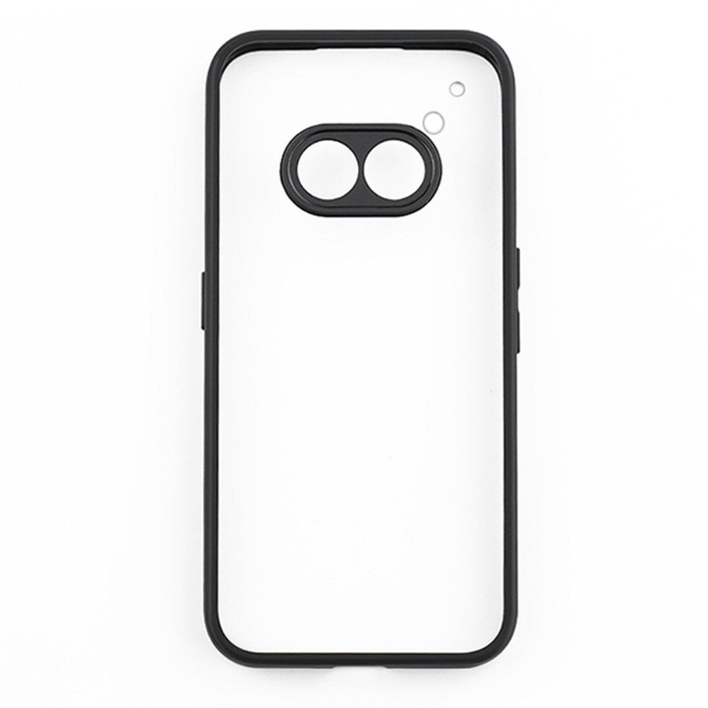 EIDERWOOD Nothing Phone (2a) Hybrid Plastic Case - Transparent / Black