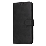 EIDERWOOD Google Pixel 10 / 10 Pro / 9 / 9 Pro Faux Leather Flip Case with Wallet & Strap - Black
