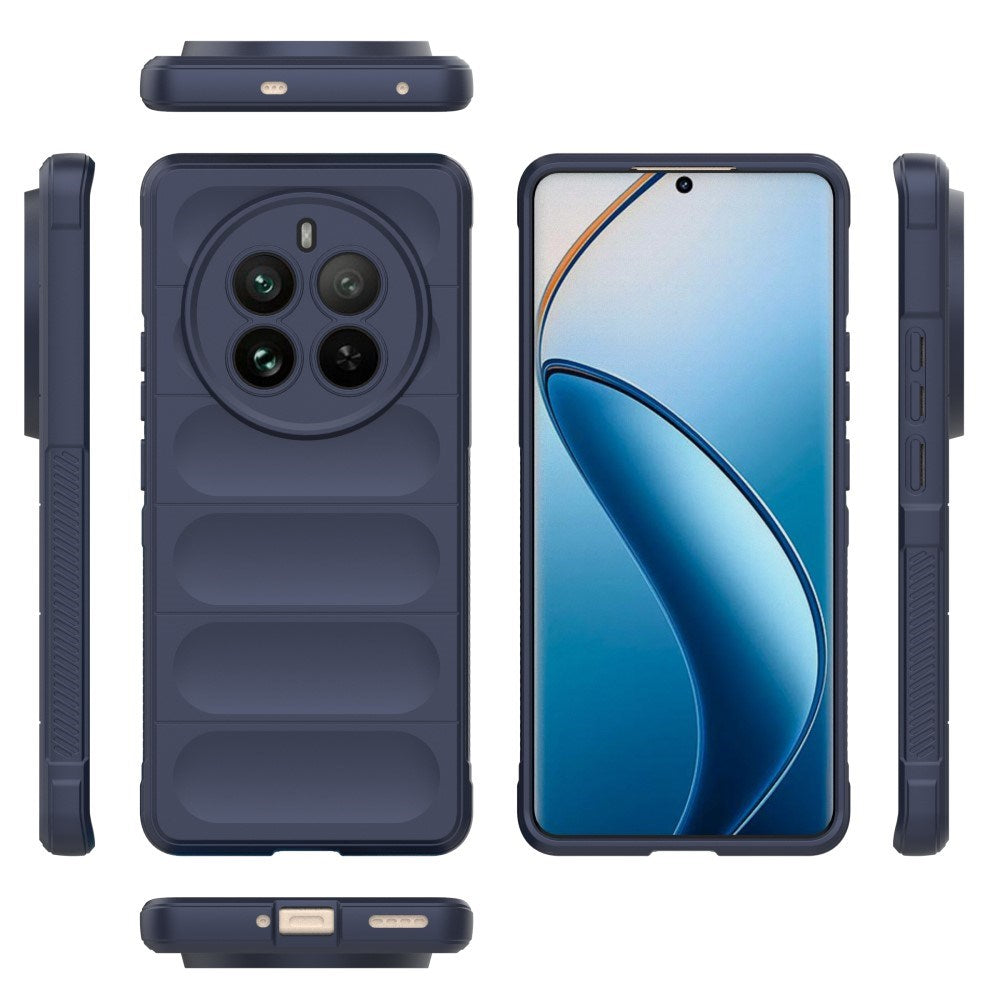 EIDERWOOD Realme 12 Pro (5G) / 12 Pro+ (5G) Flexible Plastic Case - Dark Blue