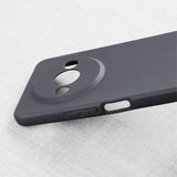 EIDERWOOD Xiaomi Redmi A3 Matte Flexible Plastic Case - Dark Grey