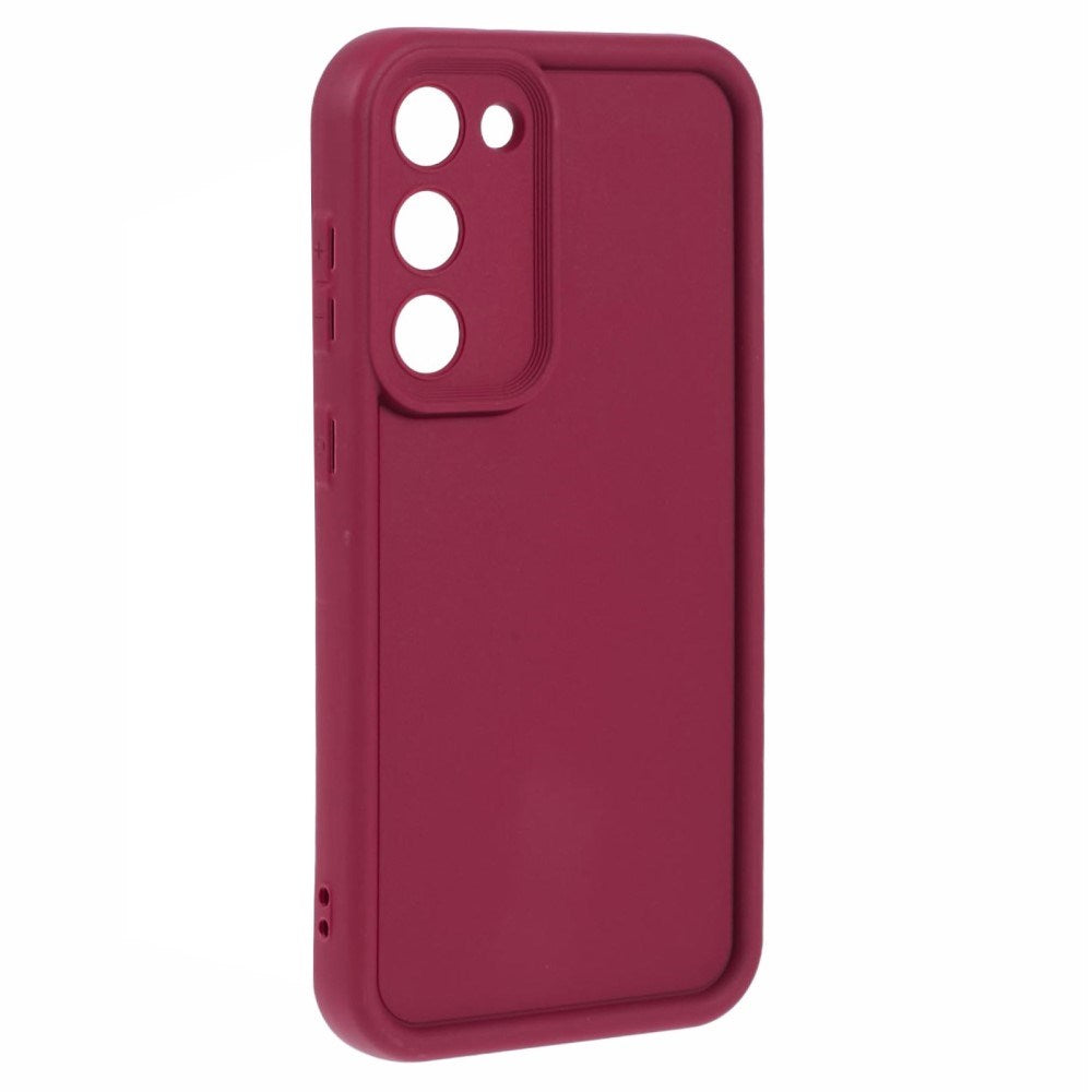 EIDERWOOD Samsung Galaxy S23+ (Plus) Anti-Slip Flexible Plastic Case - Red