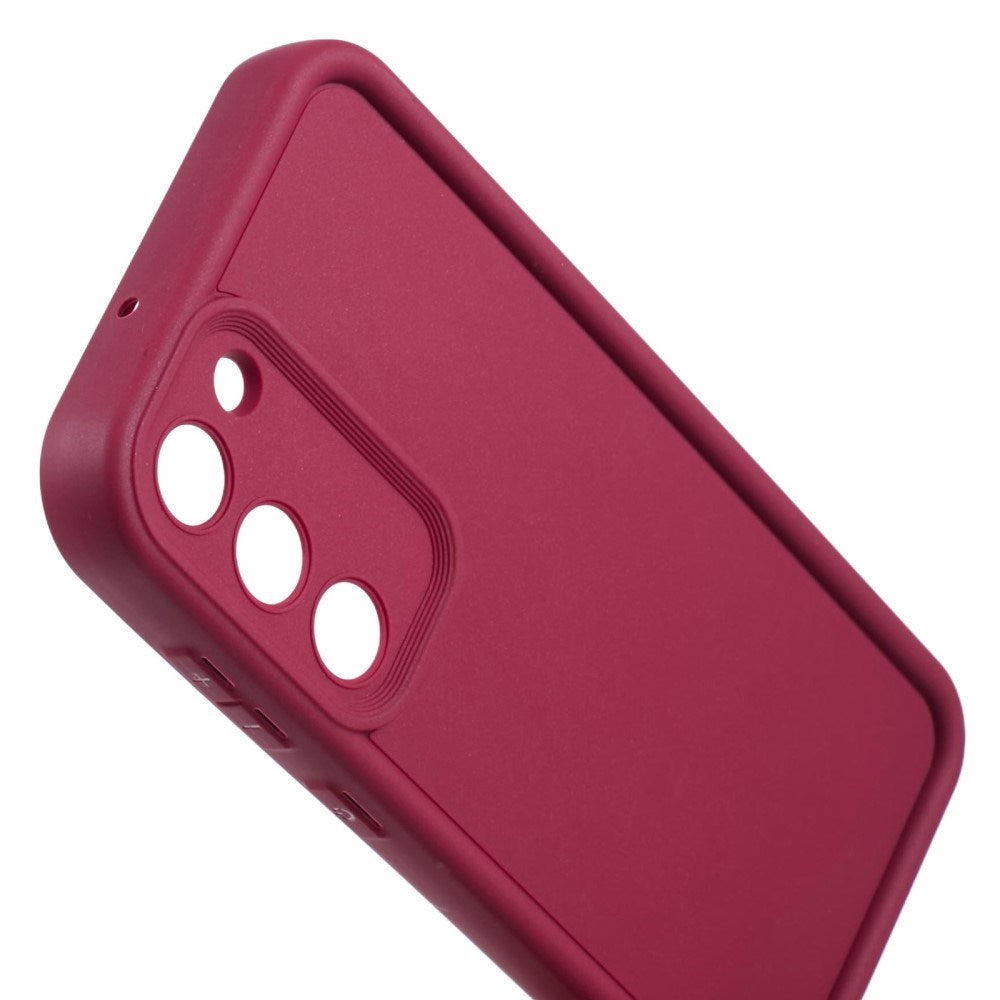 EIDERWOOD Samsung Galaxy S23+ (Plus) Anti-Slip Flexible Plastic Case - Red