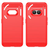 EIDERWOOD Nothing Phone (2a) / (2a) Plus Brushed Carbon Case - Red