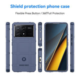 EIDERWOOD Xiaomi Poco X6 Pro Rugged Shield Series Tough Case - Blue