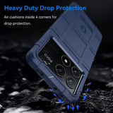 EIDERWOOD Xiaomi Poco X6 Pro Rugged Shield Series Tough Case - Blue