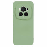 EIDERWOOD Honor Magic6 Pro 5G Case – Flexible Plastic Cover with Fiber Lining and Precise Lens Cutout - Light Green