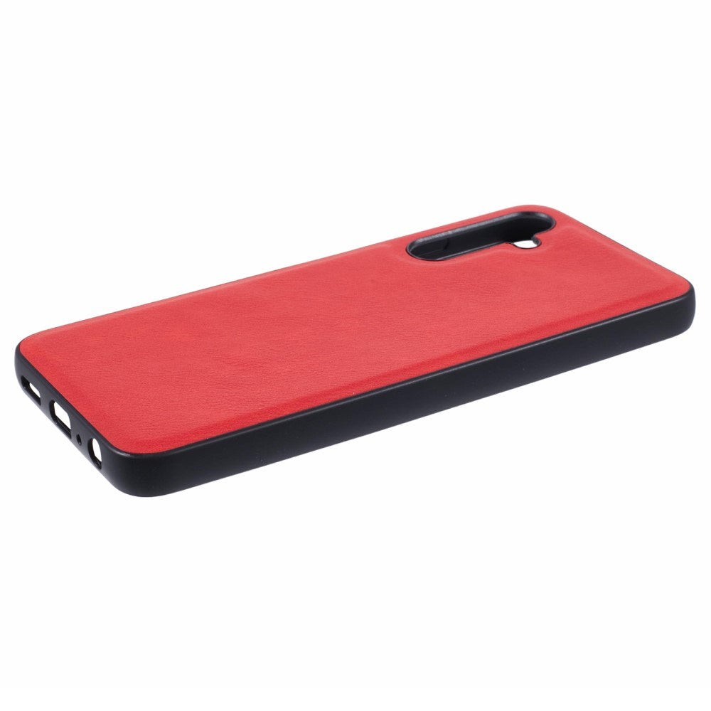 EIDERWOOD OnePlus Nord N30 SE (5G) Leather Coated Plastic Case - Red