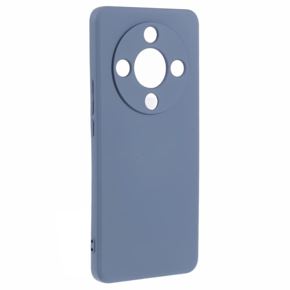 EIDERWOOD Honor Magic6 Lite 5G Case – Flexible Plastic Cover with Fiber Lining and Precise Lens Cutout - Blue