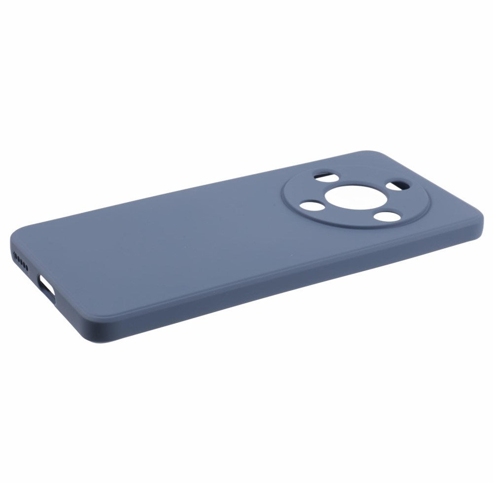 EIDERWOOD Honor Magic6 Lite 5G Case – Flexible Plastic Cover with Fiber Lining and Precise Lens Cutout - Blue