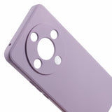 EIDERWOOD Honor Magic6 Lite 5G Case – Flexible Plastic Cover with Fiber Lining and Precise Lens Cutout - Purple