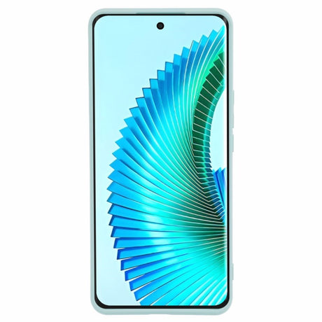 EIDERWOOD Honor Magic6 Lite 5G Case – Flexible Plastic Cover with Fiber Lining and Precise Lens Cutout - Turquoise