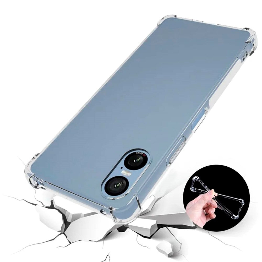 EIDERWOOD Sony Xperia 5 VI Flexible Plastic Back Case - Transparent