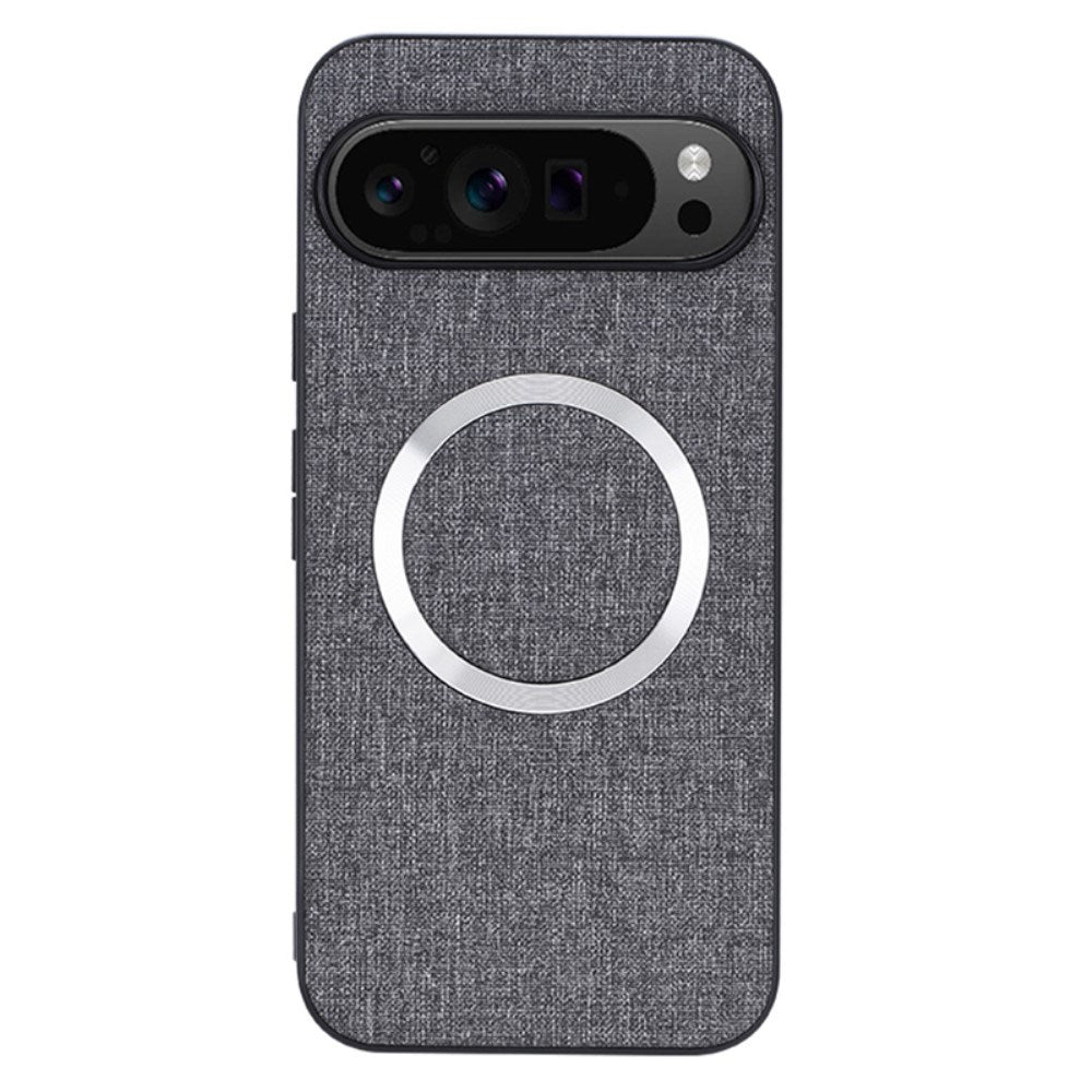 EIDERWOOD Google Pixel 9 / 9 Pro Plastic Case with Rough Texture - MagSafe Compatible - Grey