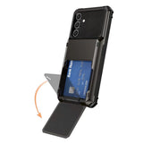 EIDERWOOD Samsung Galaxy S23 FE Tough Case with Card Holder - Black