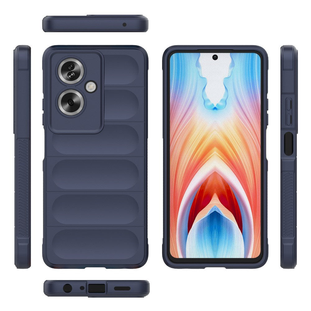 EIDERWOOD Oppo A79 (5G) / A2 (5G) Flexible Plastic Case - Dark Blue