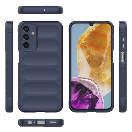 EIDERWOOD Samsung Galaxy M15 (5G) Flexible Plastic Case - Dark Blue