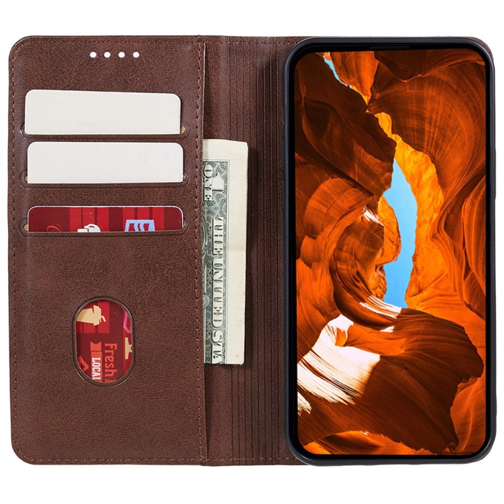 EIDERWOOD Oppo A2 Pro (5G) Leather Wallet Case - Brown