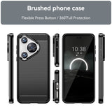EIDERWOOD Huawei Pura 70 Pro / 70 Pro+ (Plus) Brushed Carbon Case - Black