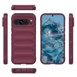 EIDERWOOD Google Pixel 9 / 9 Pro Flexible Plastic Case - Wine Red