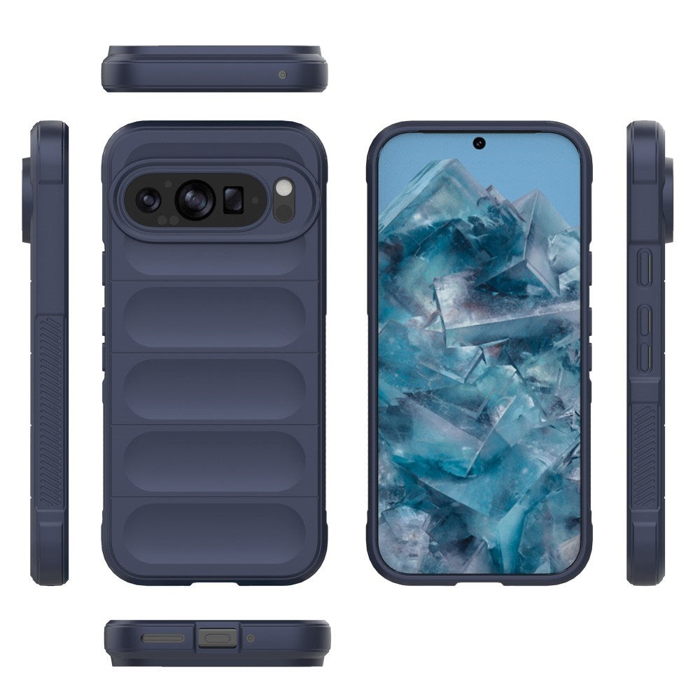 EIDERWOOD Google Pixel 9 / 9 Pro Flexible Plastic Case - Dark Blue