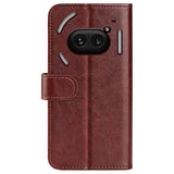 EIDERWOOD Nothing Phone (2a) / (2a) Plus Leather Flip Case with Wallet - Brown