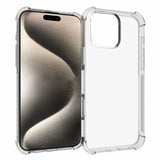 EIDERWOOD iPhone 16 Pro Max Flexible Plastic Back Cover with Strong Corners - Transparent