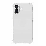 EIDERWOOD iPhone 16 Plus Flexible Plastic Back Cover with Strong Corners - Transparent