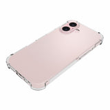 EIDERWOOD iPhone 16 Flexible Plastic Back Cover with Strong Corners - Transparent