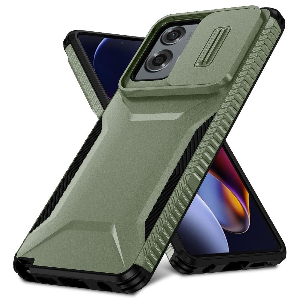 EIDERWOOD Motorola Moto G Stylus 5G (2024) Tough Case w. Cam Slider - Green