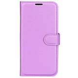 EIDERWOOD Honor 200 Lite Faux Leather Flip Case with Cardholder & Stand Function - Purple