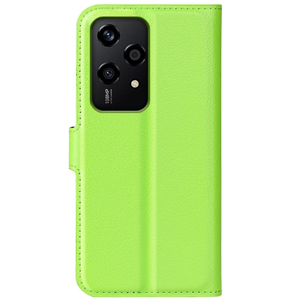 EIDERWOOD Honor 200 Lite Faux Leather Flip Case with Cardholder & Stand Function - Green