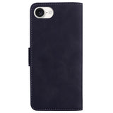 EIDERWOOD iPhone 16e Leatherette Flip Case with Stand Function & Card Holder - Black