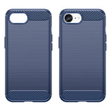 EIDERWOOD iPhone 16e Brushed Carbon Case - Blue