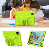 EIDERWOOD iPad Air / Pro 13" (2024) / Pro 12.9" (2022-2018) Kids Case - Butterfly Kickstand Case - Green