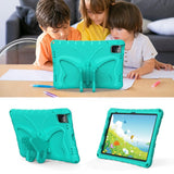 EIDERWOOD iPad Air / Pro 13" (2024) / Pro 12.9" (2022-2018) Kids Case - Butterfly Kickstand Case - Mint Green