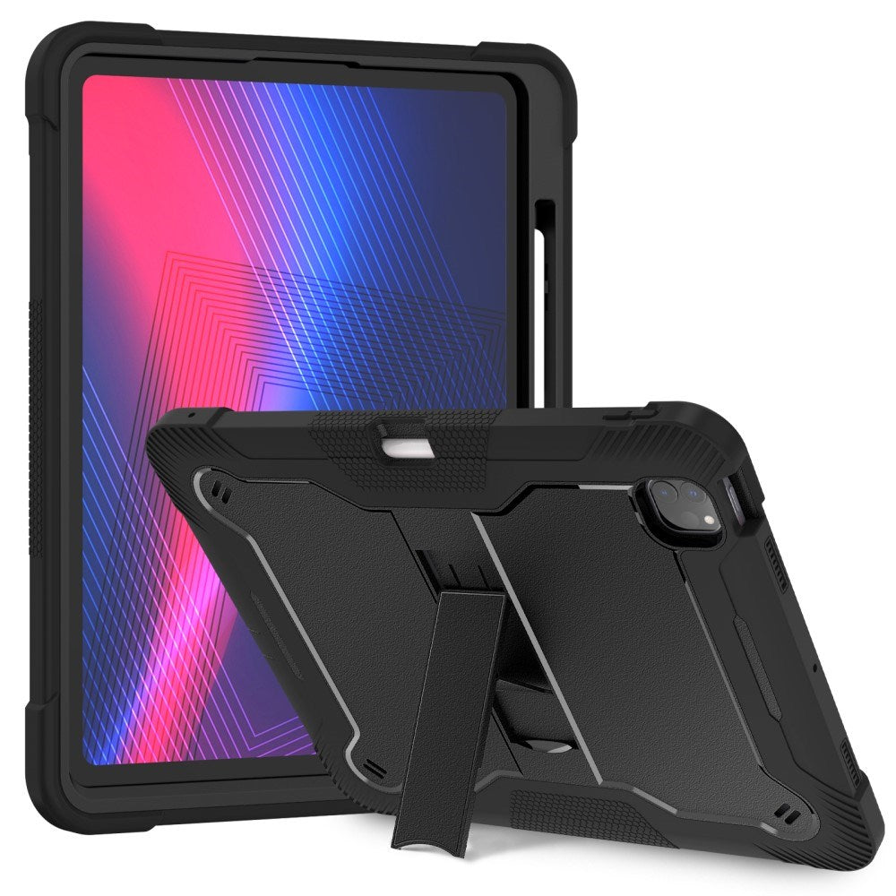 EIDERWOOD iPad Pro 13" (2024) Tough Cover w. Kickstand - Black