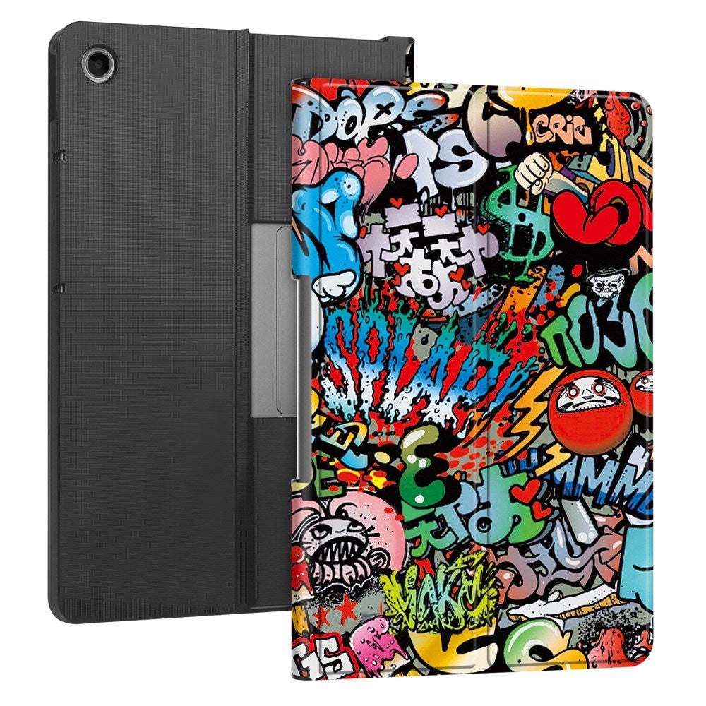 EIDERWOOD Lenovo Tab Plus 11.5" Vegan Leather Cover with Pattern - Graffiti